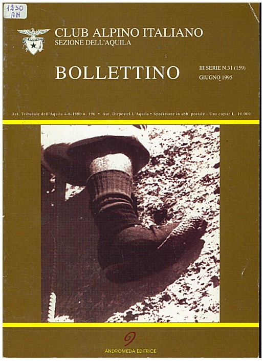 Copertina di Annuario CAI L'Aquila 6/1995