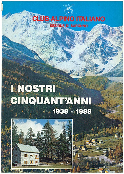 Copertina di Annuario CAI Saronno 1938-1988