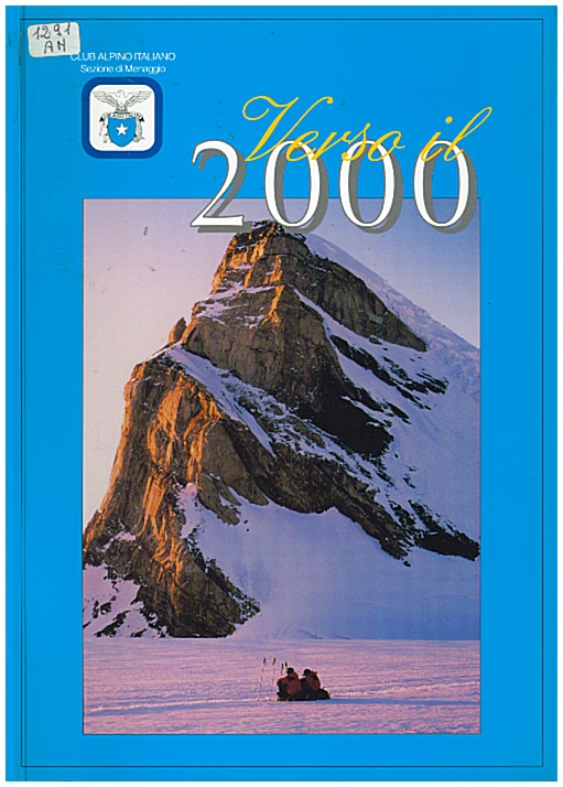 Copertina di Annuario Verso il 2000 CAI Menaggio