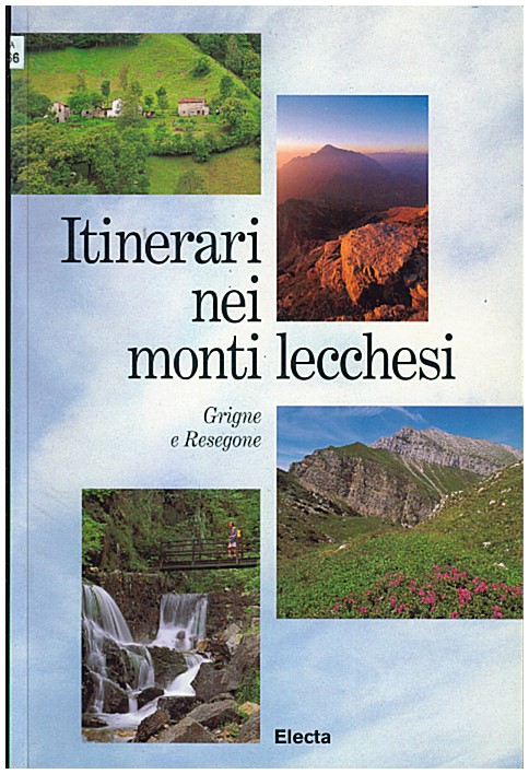 Copertina di Itinerari nei Monti Lecchesi