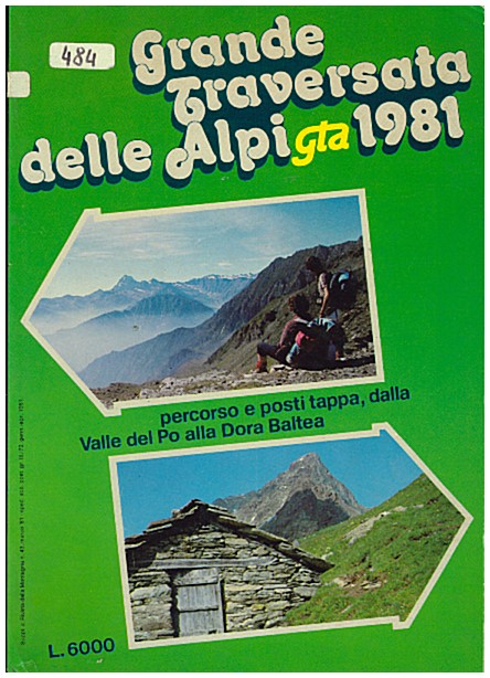 Copertina di Grande traversata delle Alpi 1981
