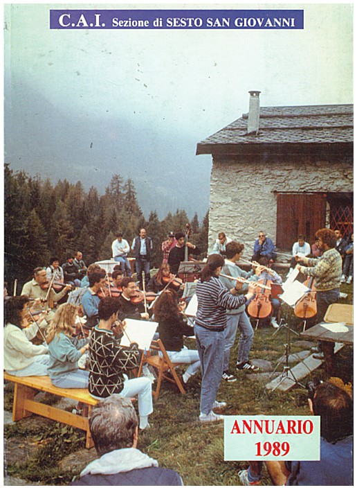 Copertina di Annuario 1989 CAI Sesto San Giovanni