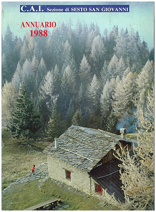Copertina di Annuario 1988 CAI Sesto San giovanni