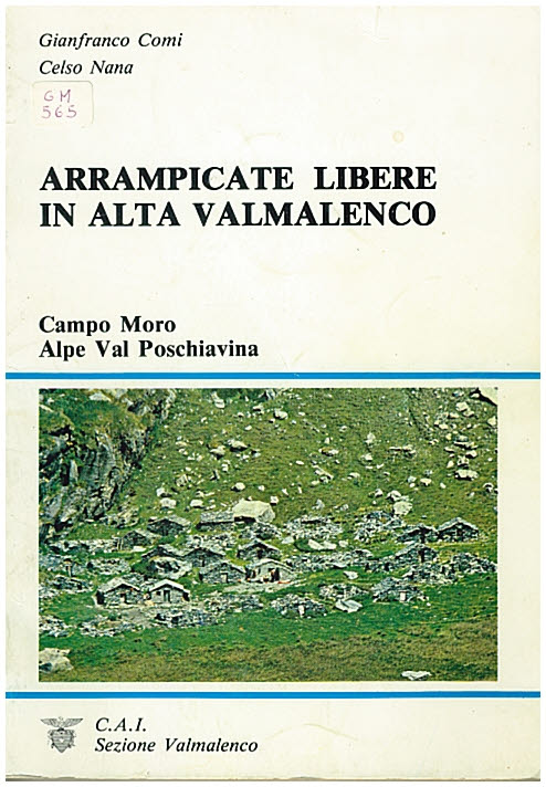 Copertina di Arrampicate libere in alta Valmalenco