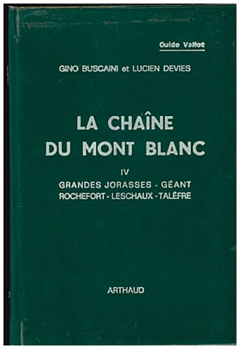 Copertina di La Chaine du Mont Blanc IV