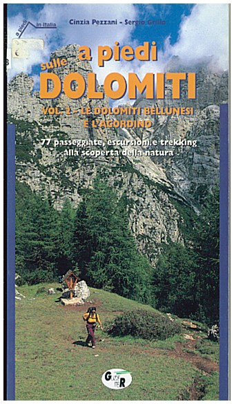 Copertina di A piedi sulle Dolomiti vol. 2