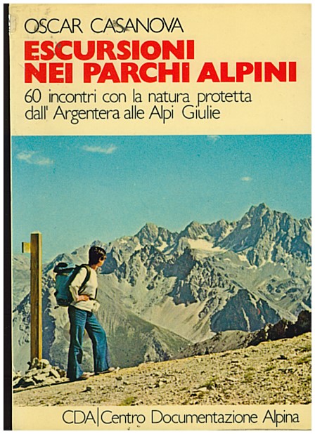 Copertina di Escursione nei parchi alpini