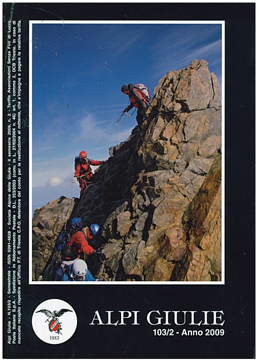 Copertina di Alpi Giulie - 103/2 Anno 2009