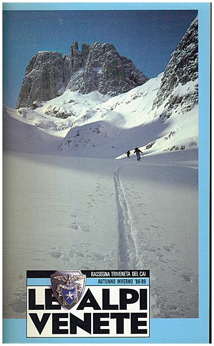 Copertina di Le Alpi Venete - autunno inverno '88-'89