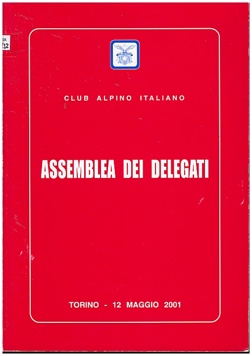 Copertina di Assemblea dei delegati - Torino - 12 maggio 2002