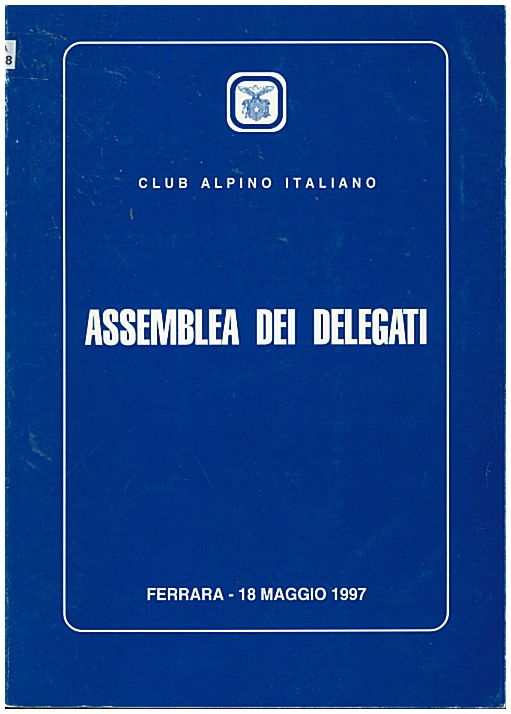 Copertina di Assemblea dei delegati - Ferrara 1997