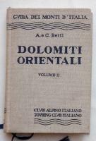 Copertina di Dolomiti Orientali volume 1 parte seconda
