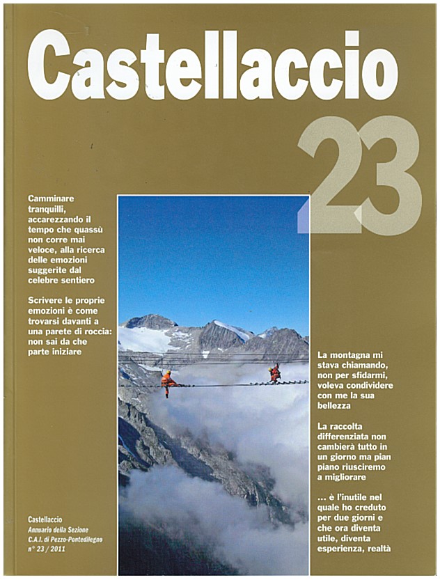 Copertina di Castellaccio sezione CAI di Pezzo n. 23