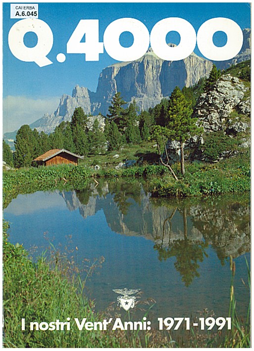 Copertina di Q4000  I nostri vent'anni 1971/1991
