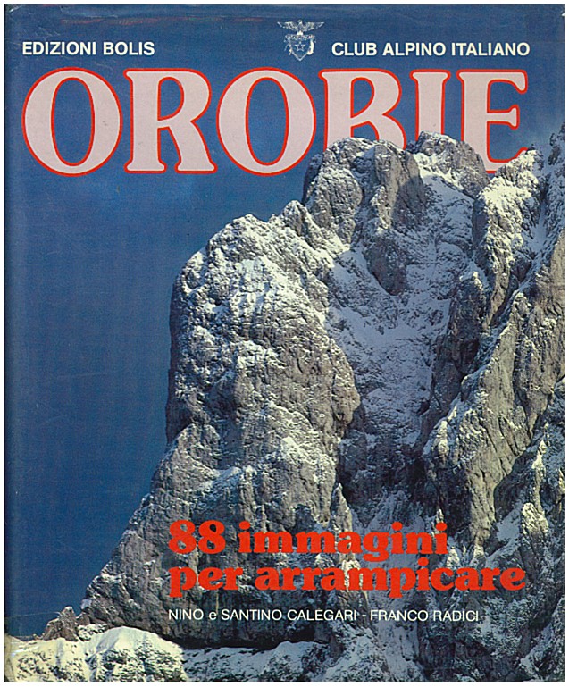 Copertina di Salite alpinistiche sulle Orobie
