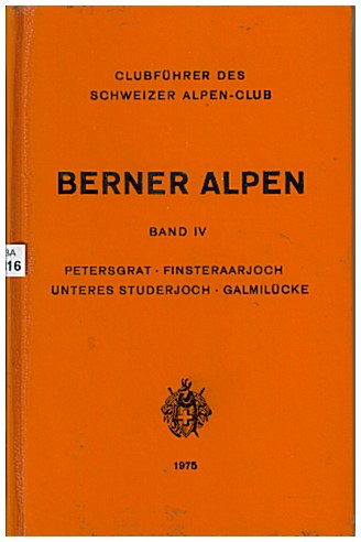 Copertina di Guida alpinistica in tedesco