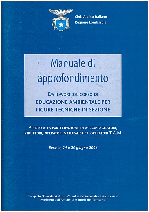Copertina di Manuale di approfondimento educazione ambientale