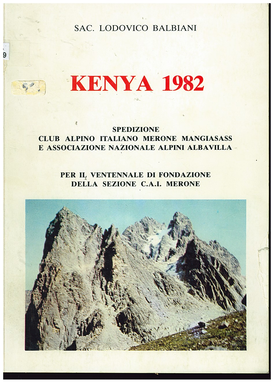 Copertina di Kenya 1982