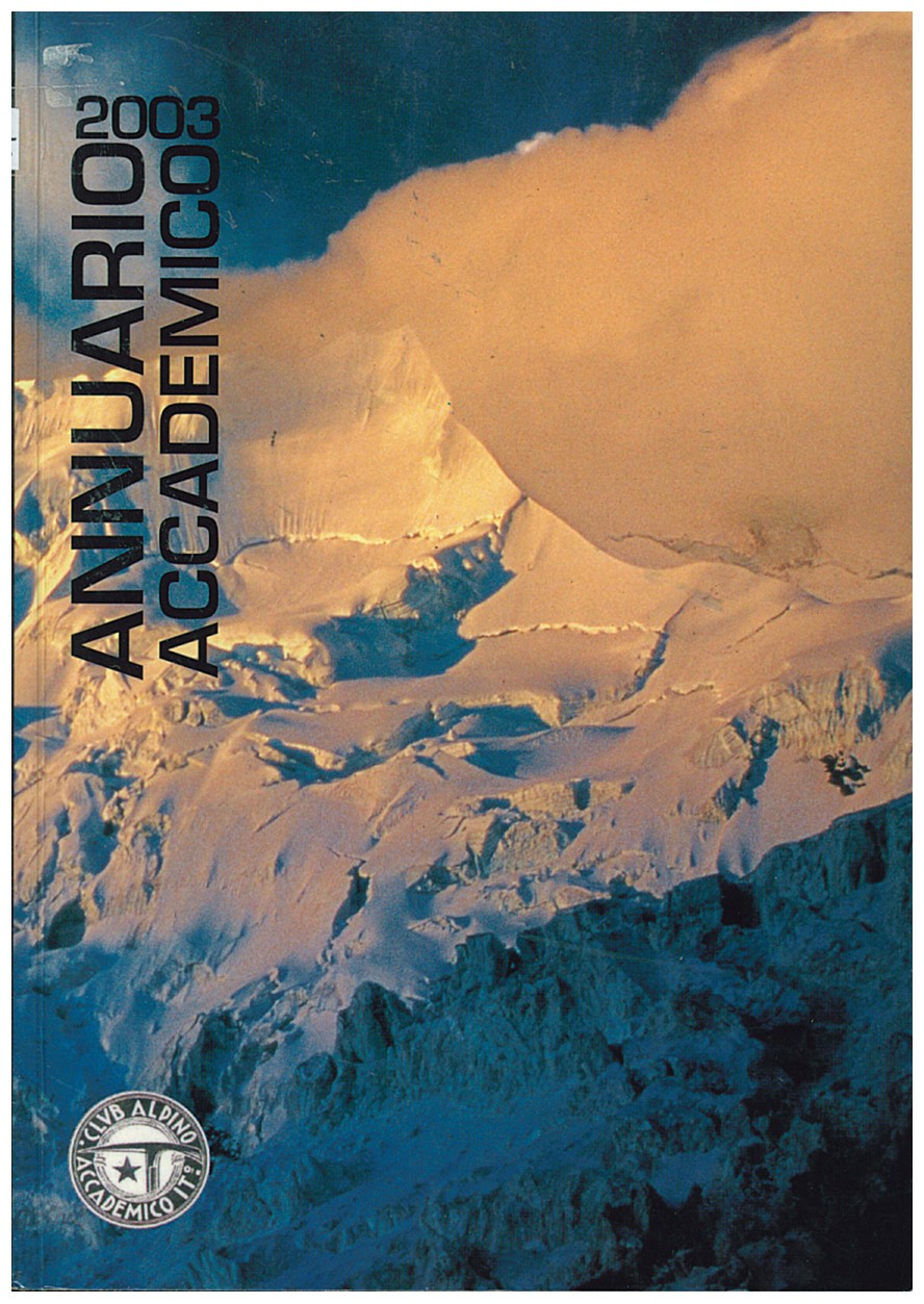 Copertina di Club Alpino Accademico Italiano (Annuario 2003)