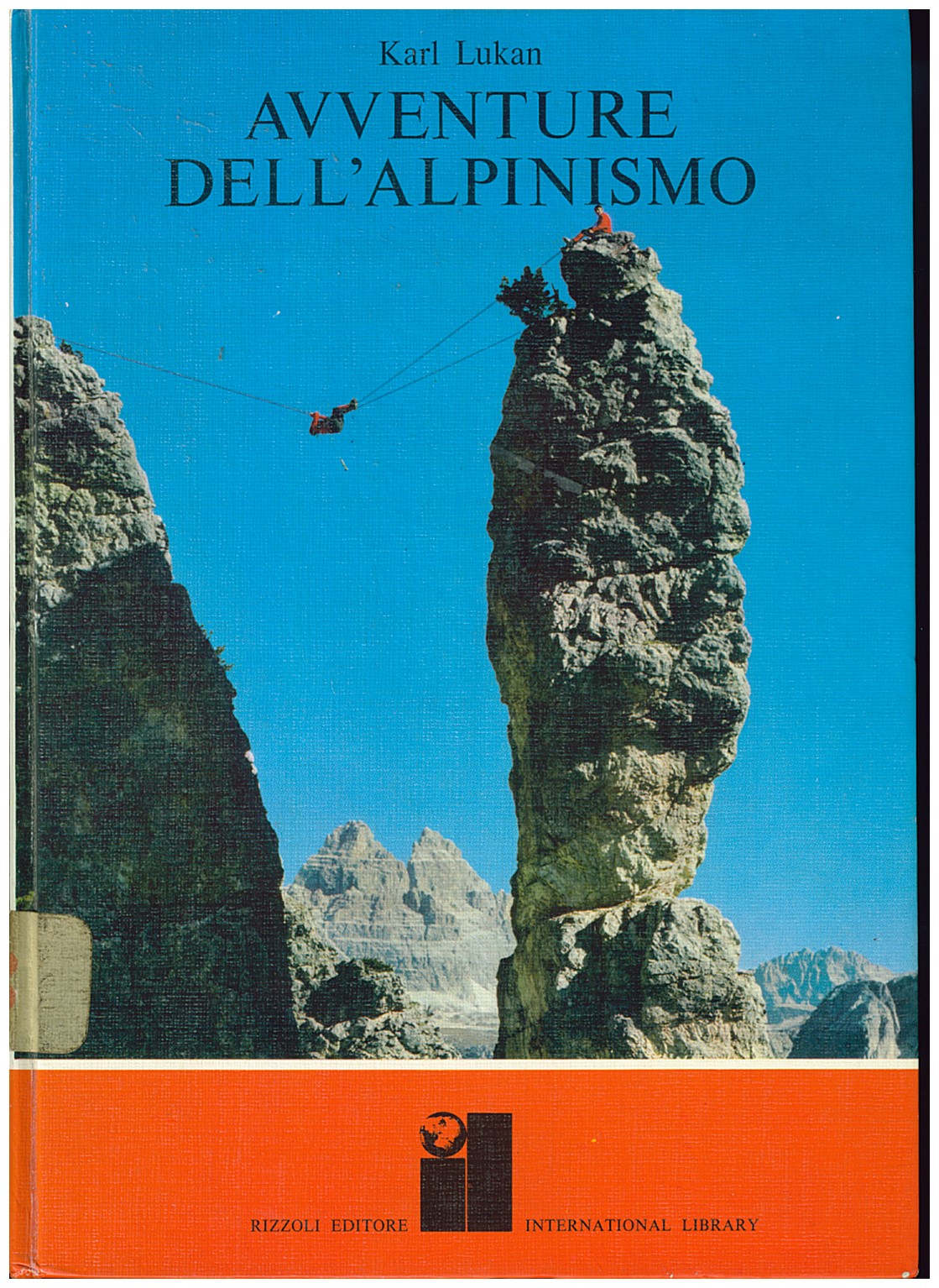 Copertina di Avventure dell'Alpinismo