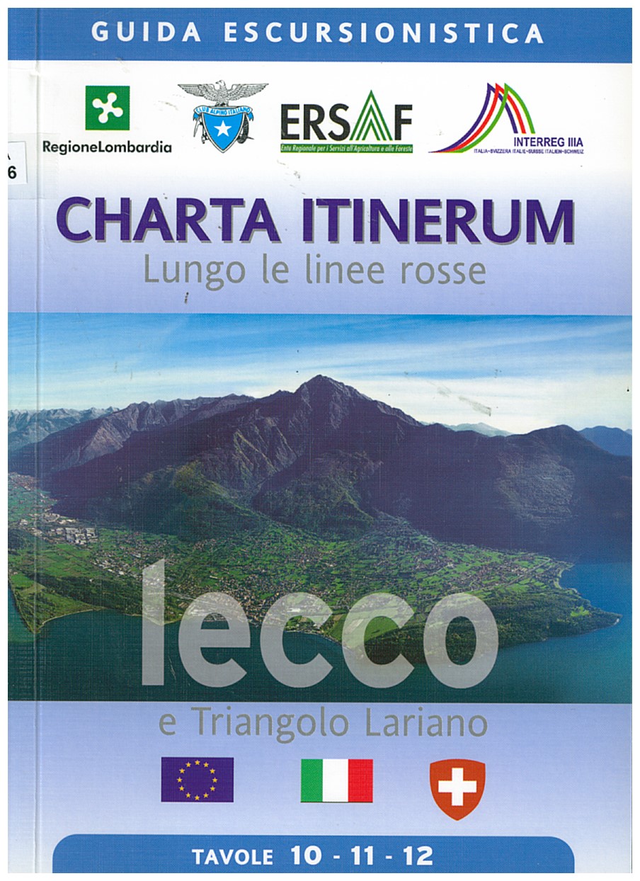Copertina di Charta Itinerum - Tavole 10-11-12 - Lecco