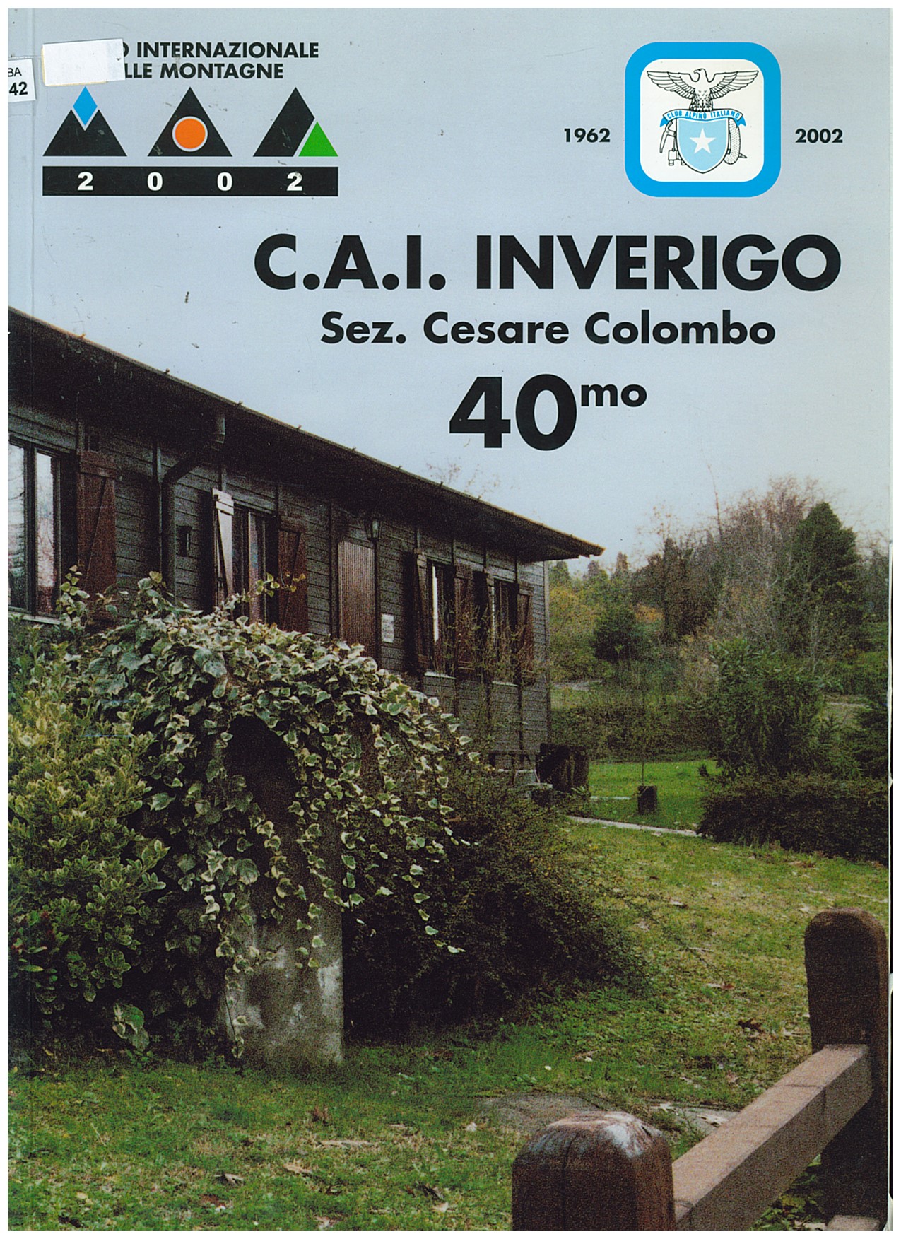 Copertina di 1962-2002 40mo CAI Inverigo