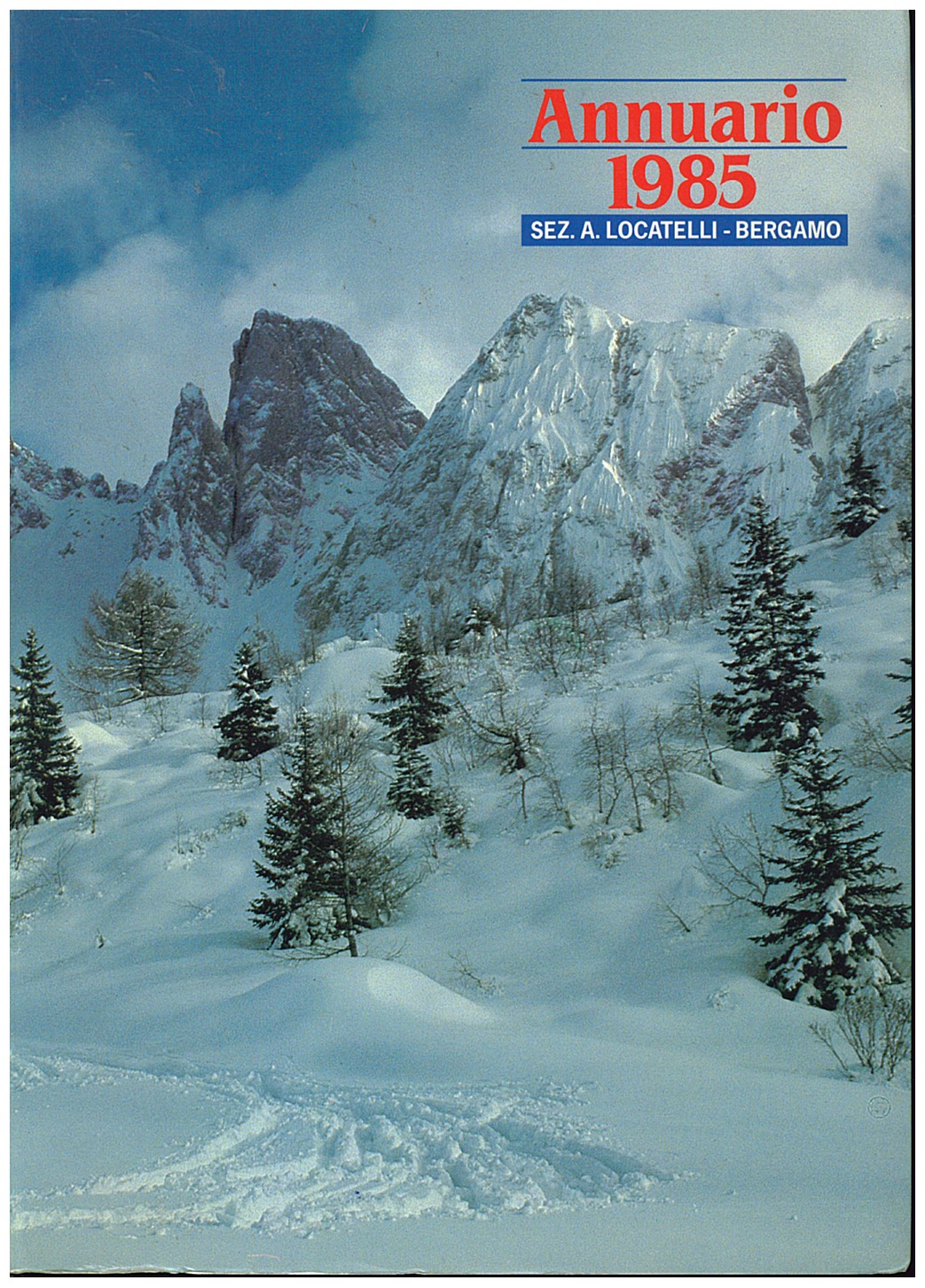 Copertina di Annuario CAI Bergamo (1985)