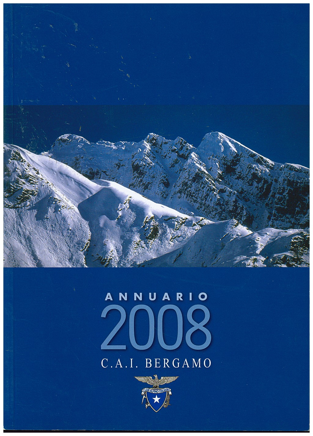 Copertina di Annuario CAI Bergamo (2008)