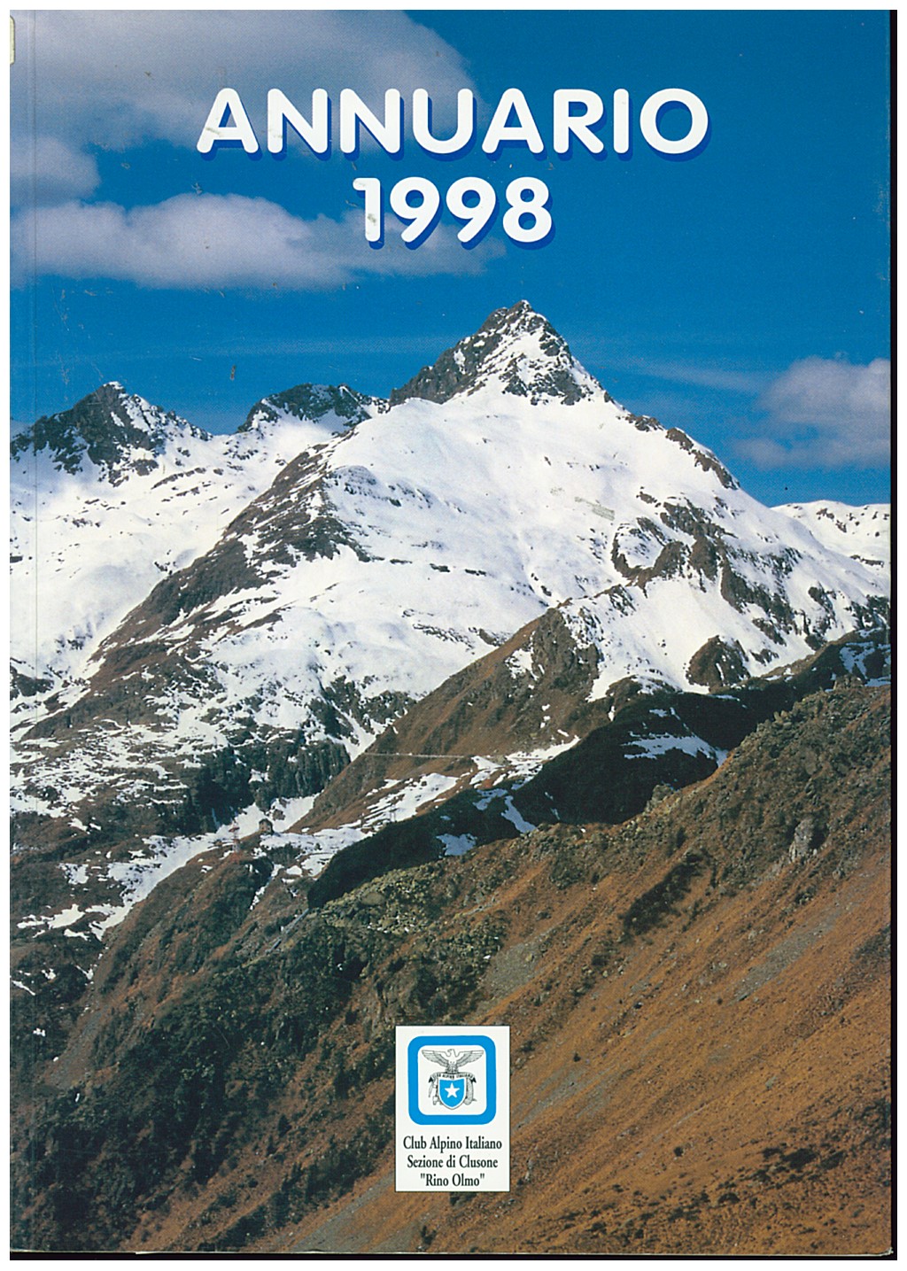 Copertina di Annuario CAI Clusone (1998)