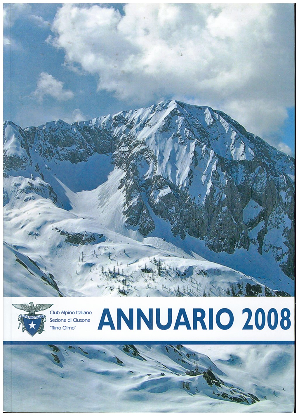 Copertina di Annuario CAI Clusone (2008)