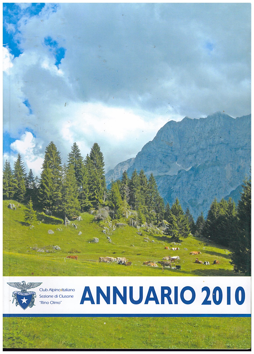 Copertina di Annuario CAI Clusone (2010)