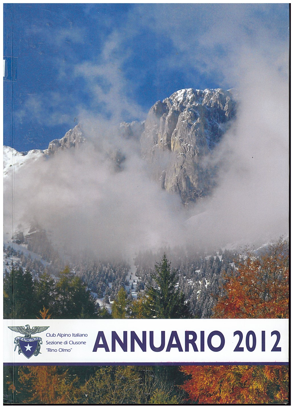 Copertina di Annuario CAI Clusone (2012)