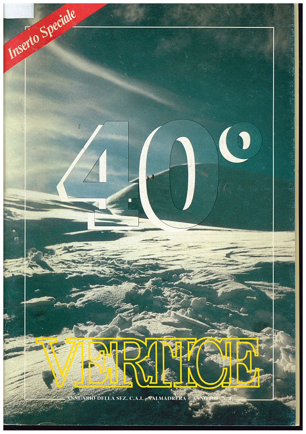 Copertina di Vertice - Annuario CAI Valmadrera (1989)