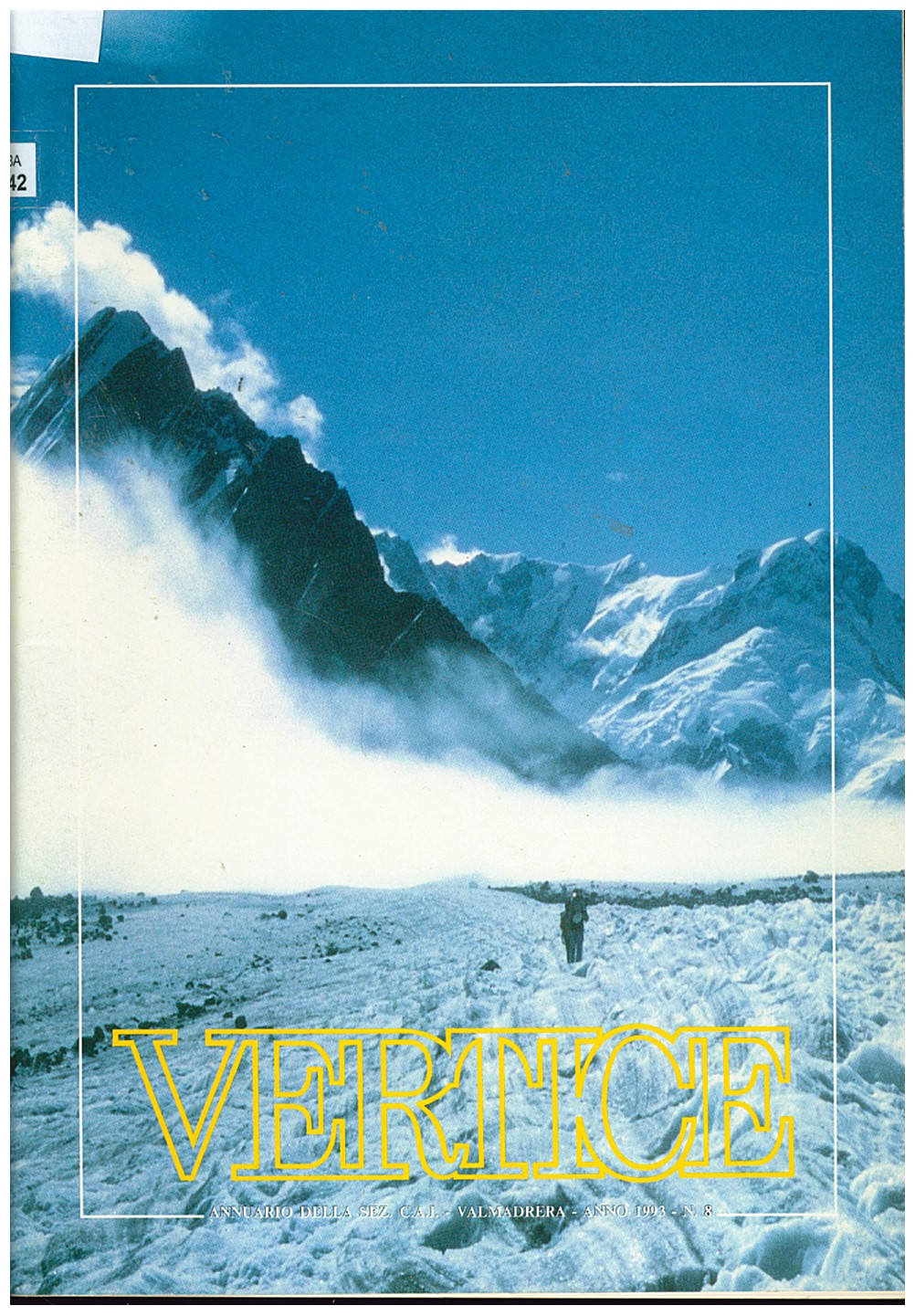 Copertina di Vertice - Annuario CAI Valmadrera (1993)