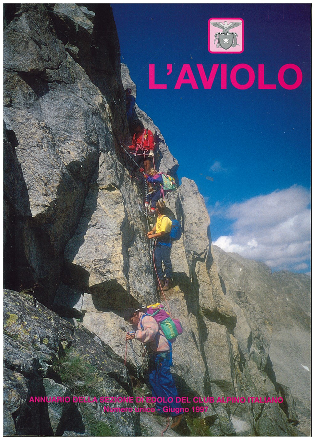 Copertina di L'Aviolo - Annuario CAI Edolo (1997)