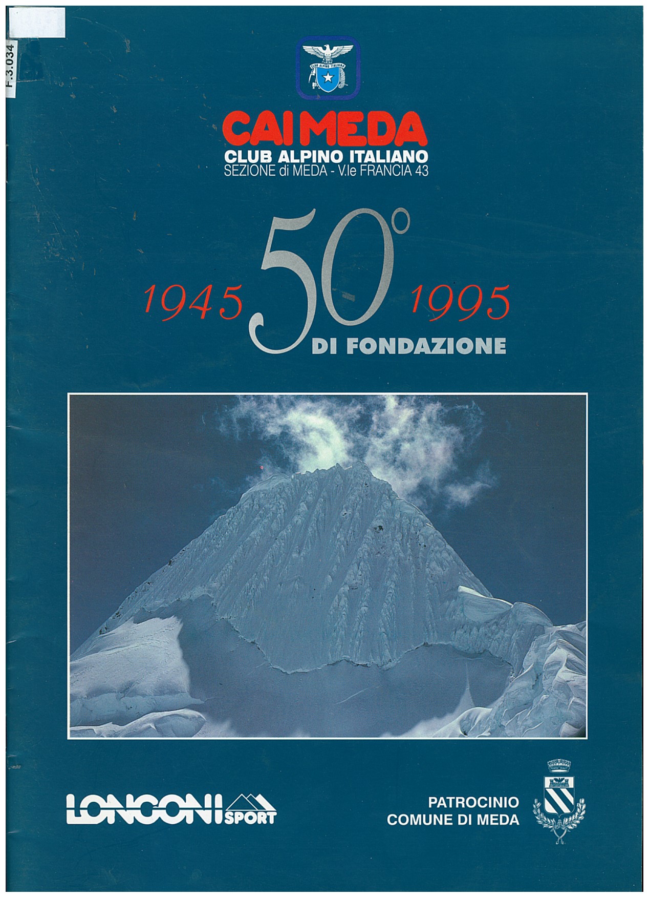 Copertina di 1945-1995 -  50 Anni di Fondazione CAI Meda