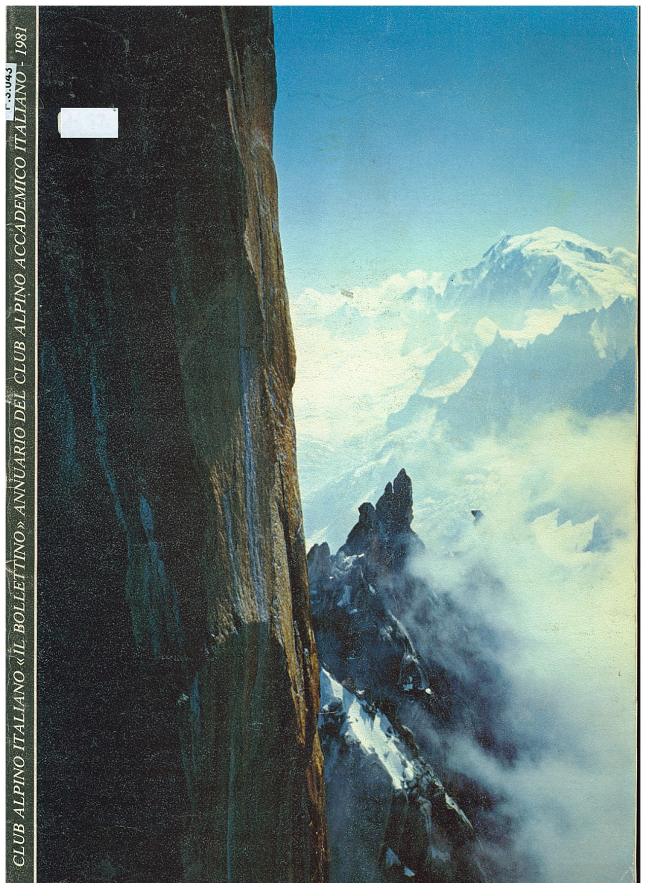 Copertina di Il Bollettino Club Alpino Accademico Italiano (annuario 1981)