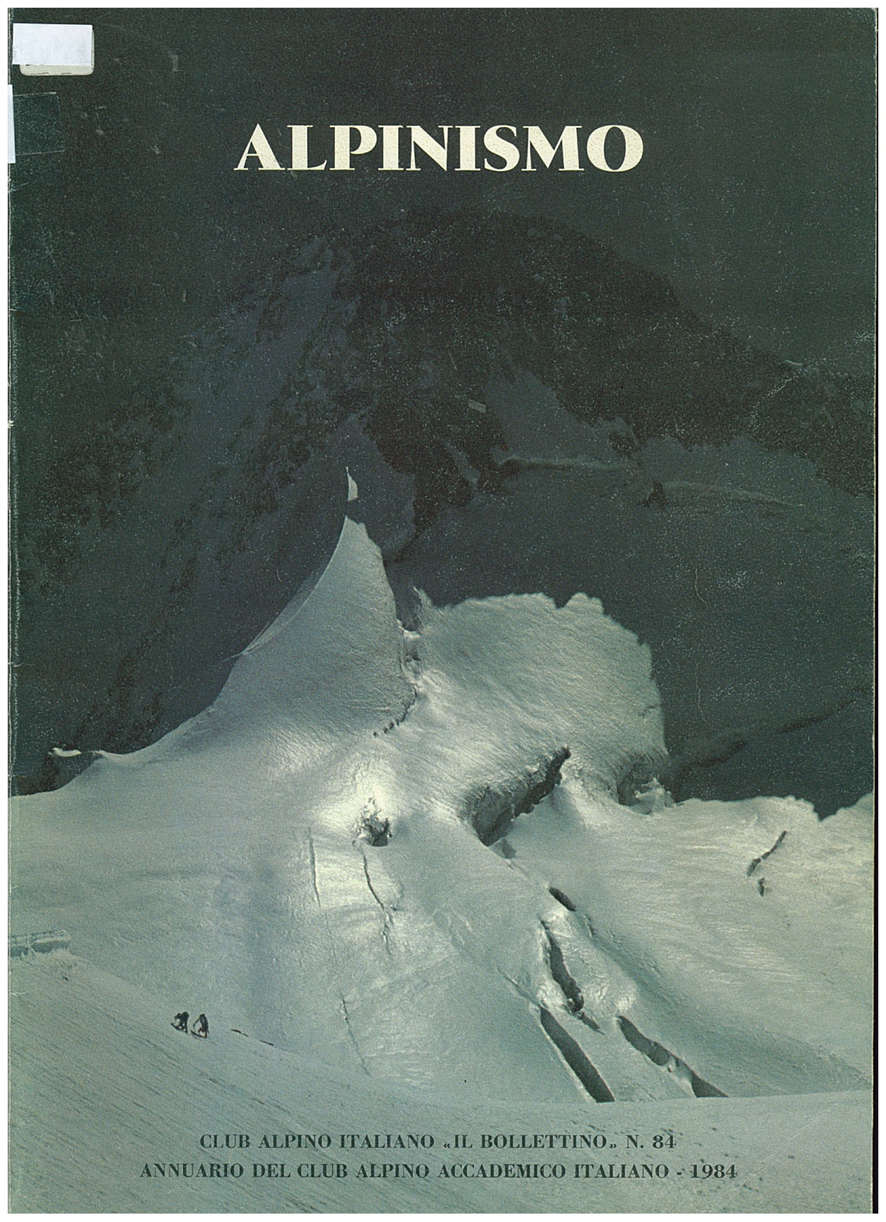Copertina di Il Bollettino Club Alpino Accademico Italiano (annuario 1984)
