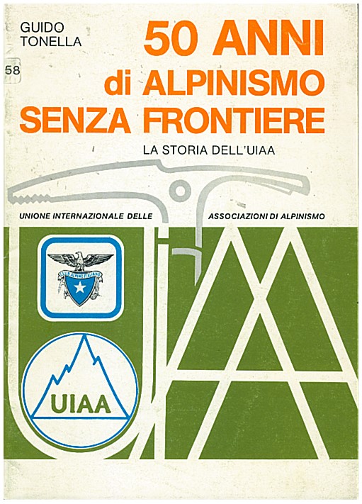 Copertina di Annuario 50° di alpinismo senza frontiere