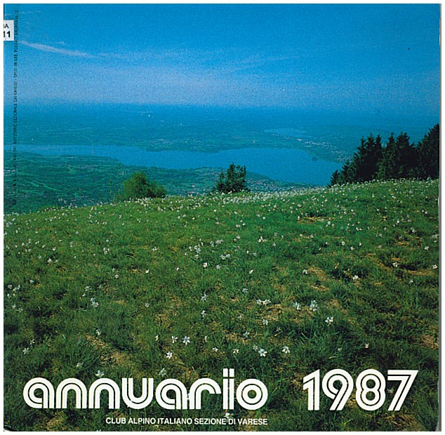 Copertina di Annuario CAI Varese 1987