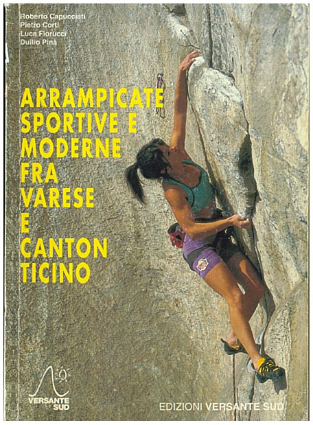 Copertina di Arrampicate sportive e moderne fra Varese e Canton Ticino