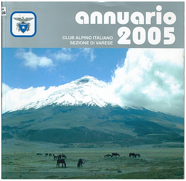 Copertina di Annuario CAI Varese 2005