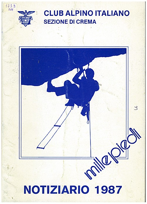 Copertina di Annuario 1987 CAI Crema