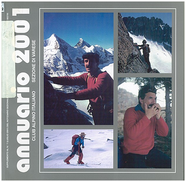 Copertina di Annuario CAI Varese 2001
