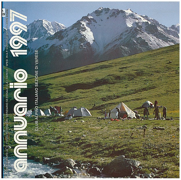 Copertina di Annuario CAI Varese 1997