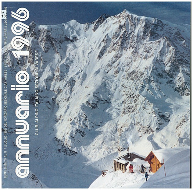 Copertina di Annuario CAI Varese 1996