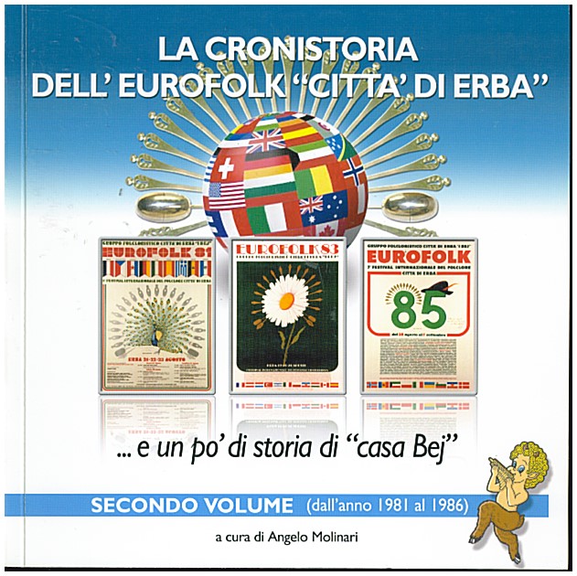 Copertina di Cronistoria dell'Eurofolk Città di Erba volume secondo