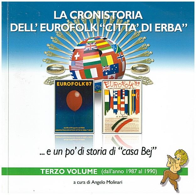 Copertina di Cronistoria dell'Eurofolk Città di Erba volume terzo