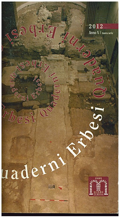 Copertina di Quaderni erbesi 2012
