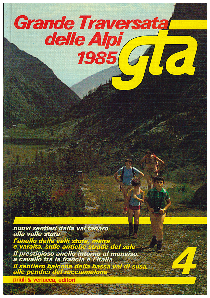 Copertina di Grande traversata delle Alpi-vol 4